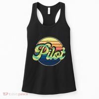 Retro Pilot Women's Tank Top thumb 0