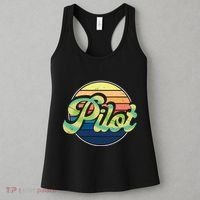 Retro Pilot Women's Tank Top thumb 3