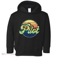 Retro Pilot Toddler Hoodie thumb 0