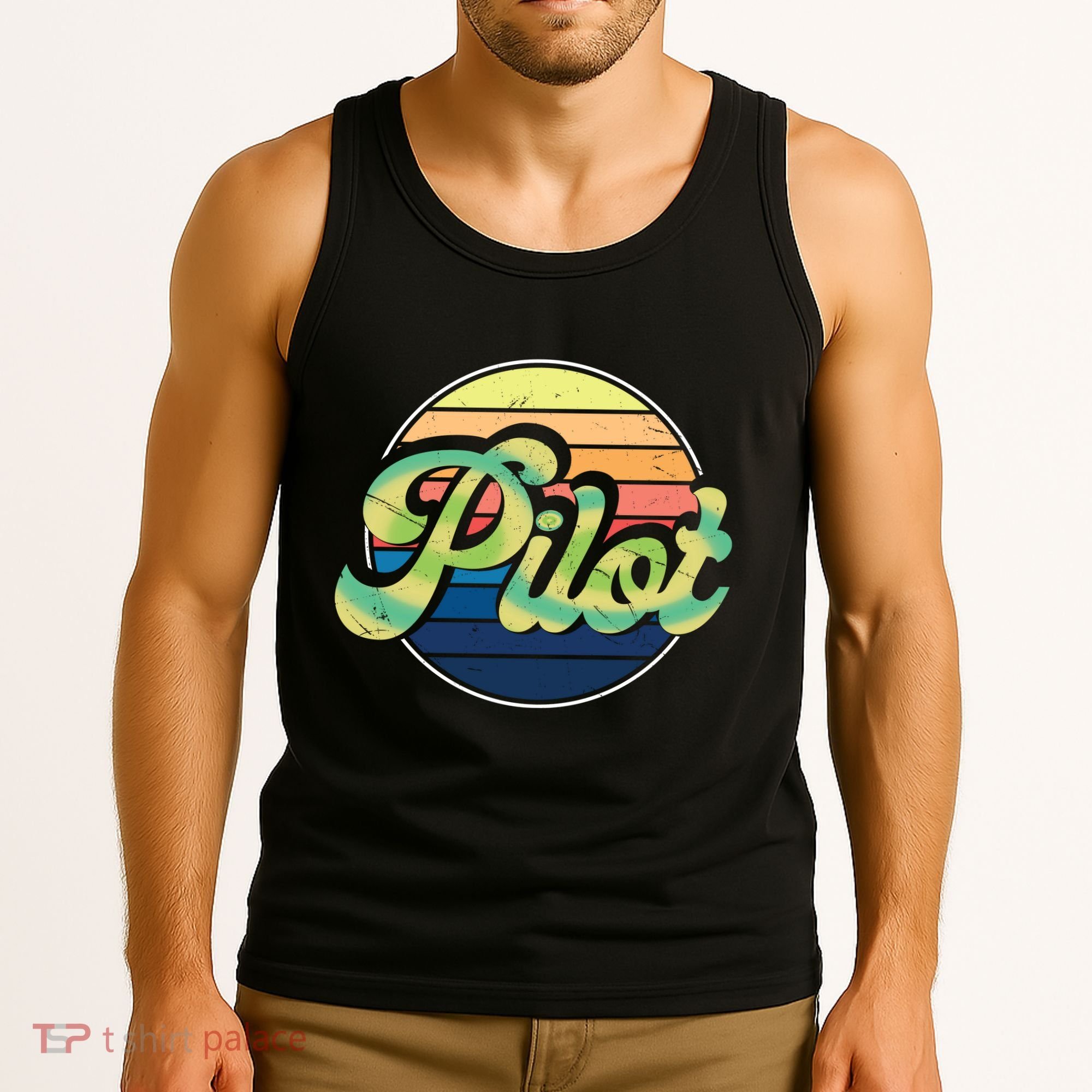 Retro Pilot Tank Top