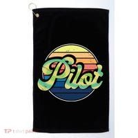 Retro Pilot Golf Towel thumb 0