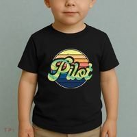 Retro Pilot Toddler T-Shirt thumb 2