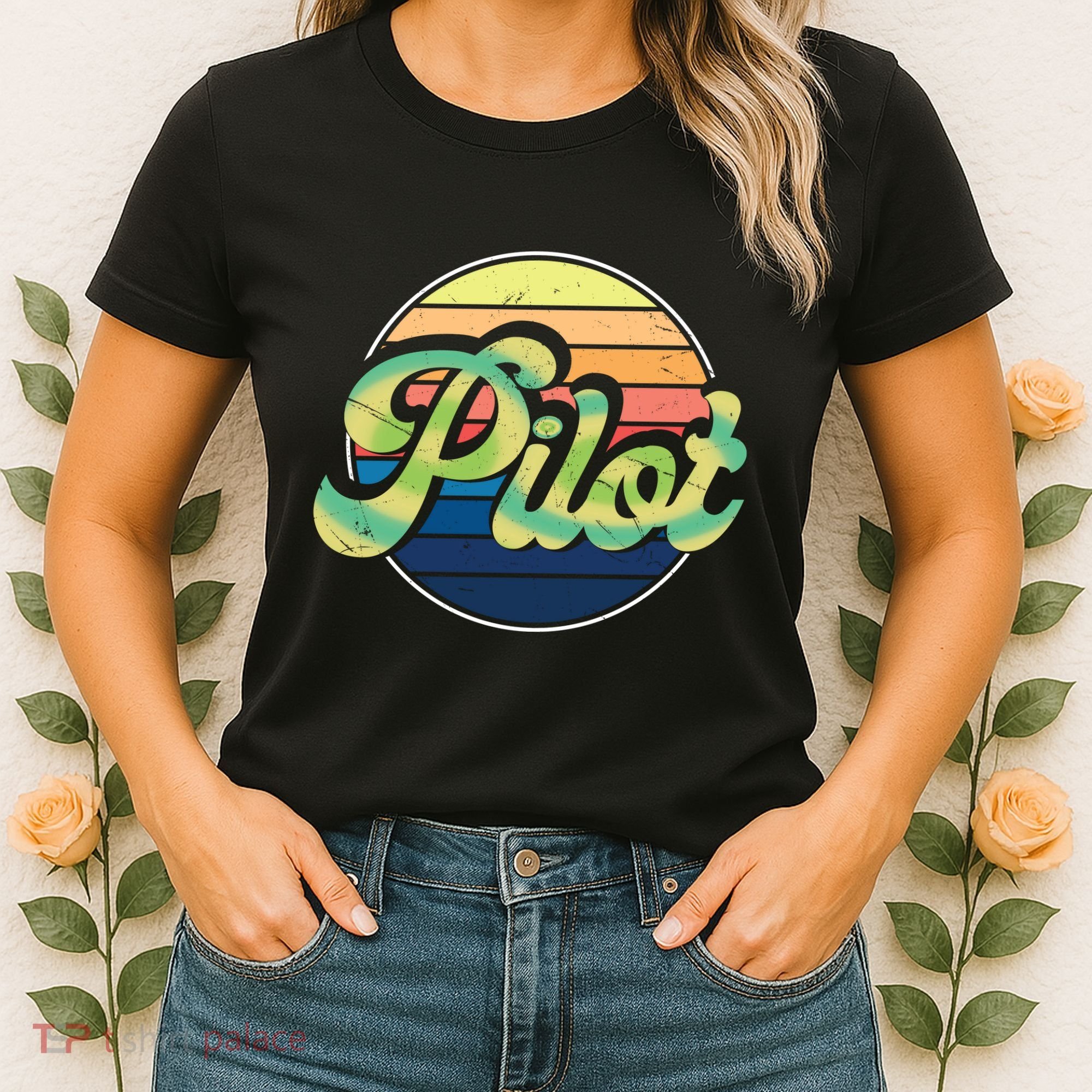 Retro Pilot Women's T-Shirt