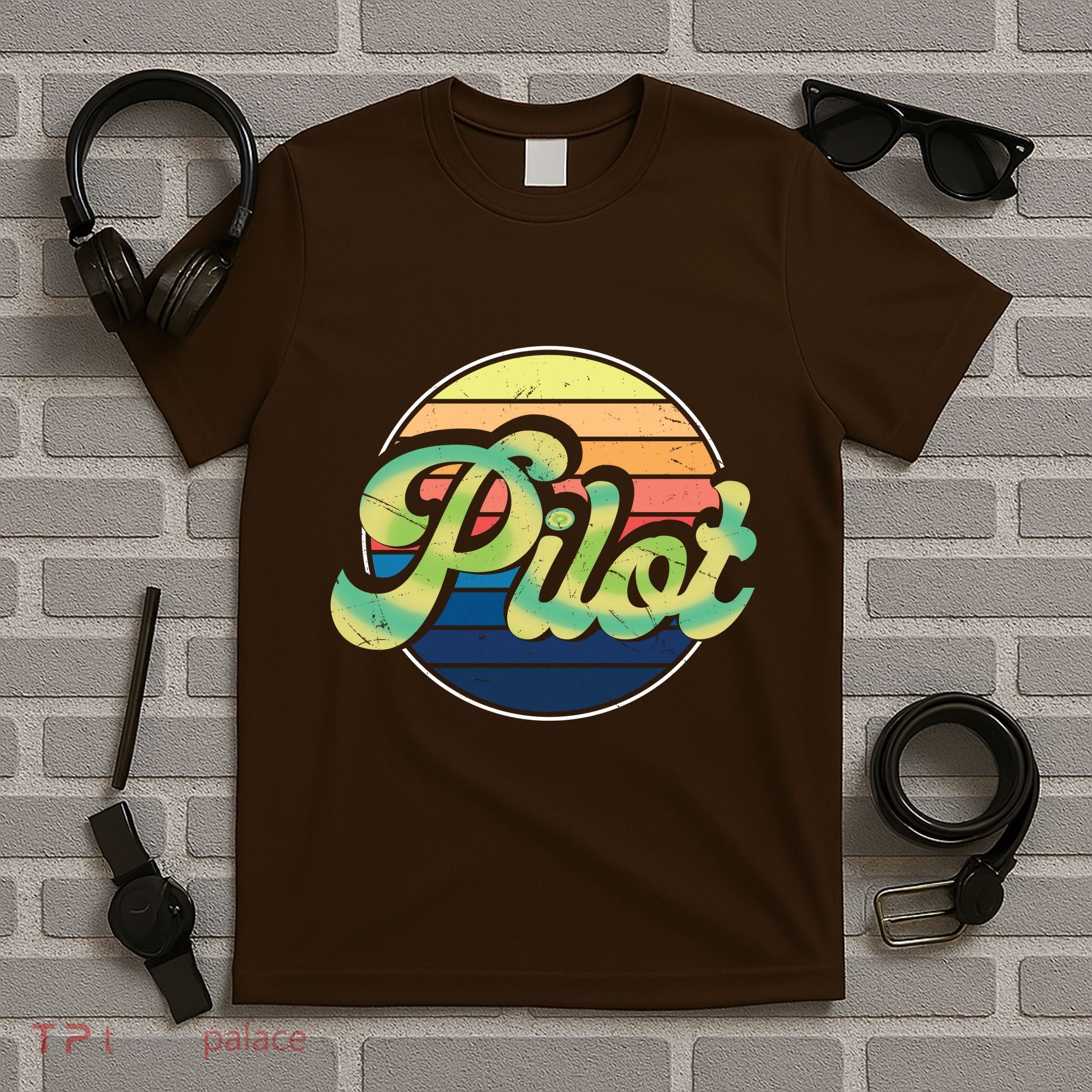 Retro Pilot T-Shirt