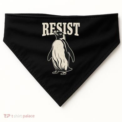 Resist Penguin USA-Made Doggie Bandana