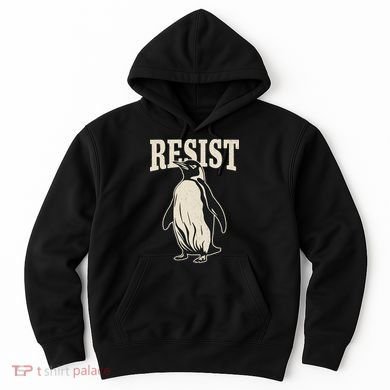 Resist Penguin Hoodie