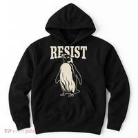 Resist Penguin Hoodie thumb 0