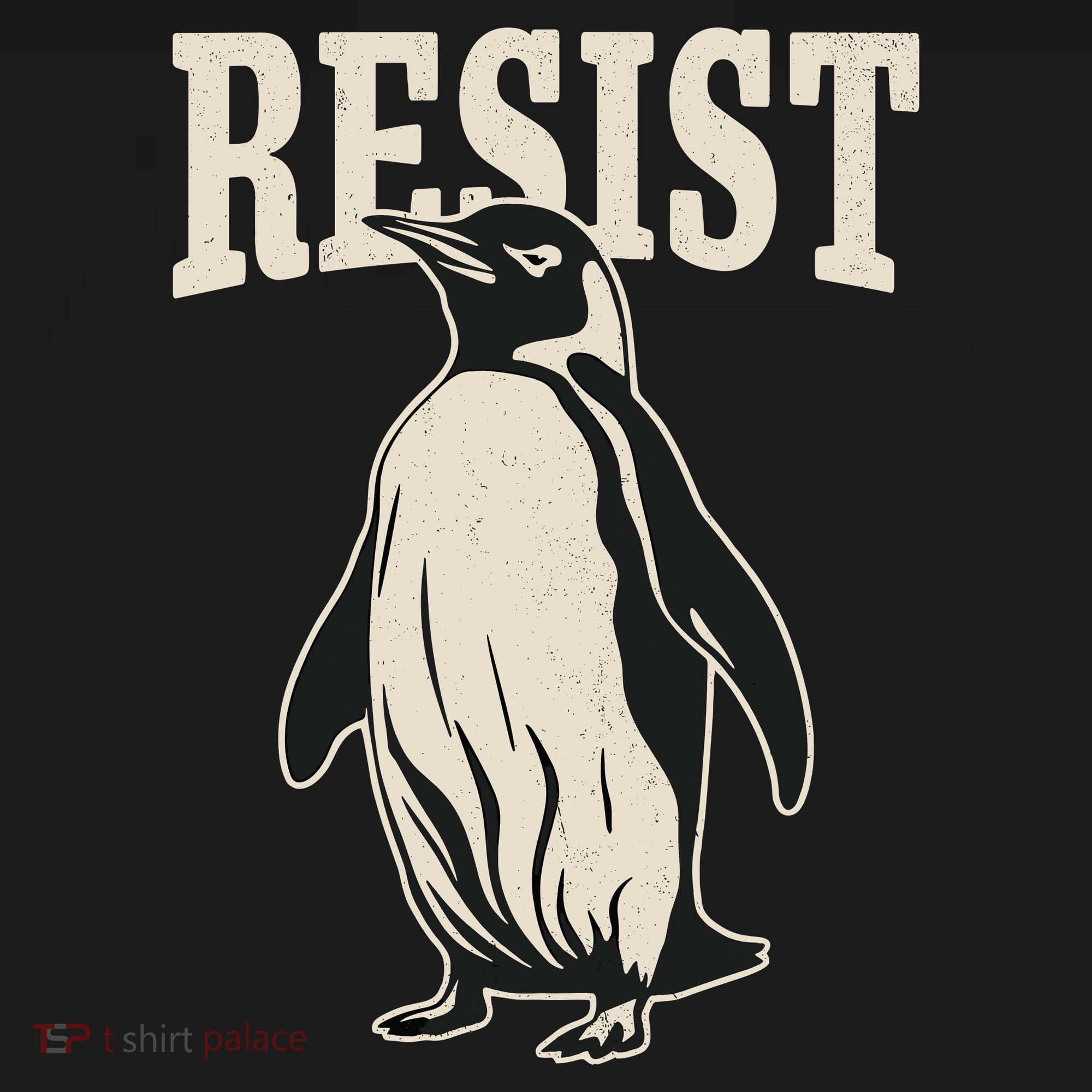 Resist Penguin Hoodie