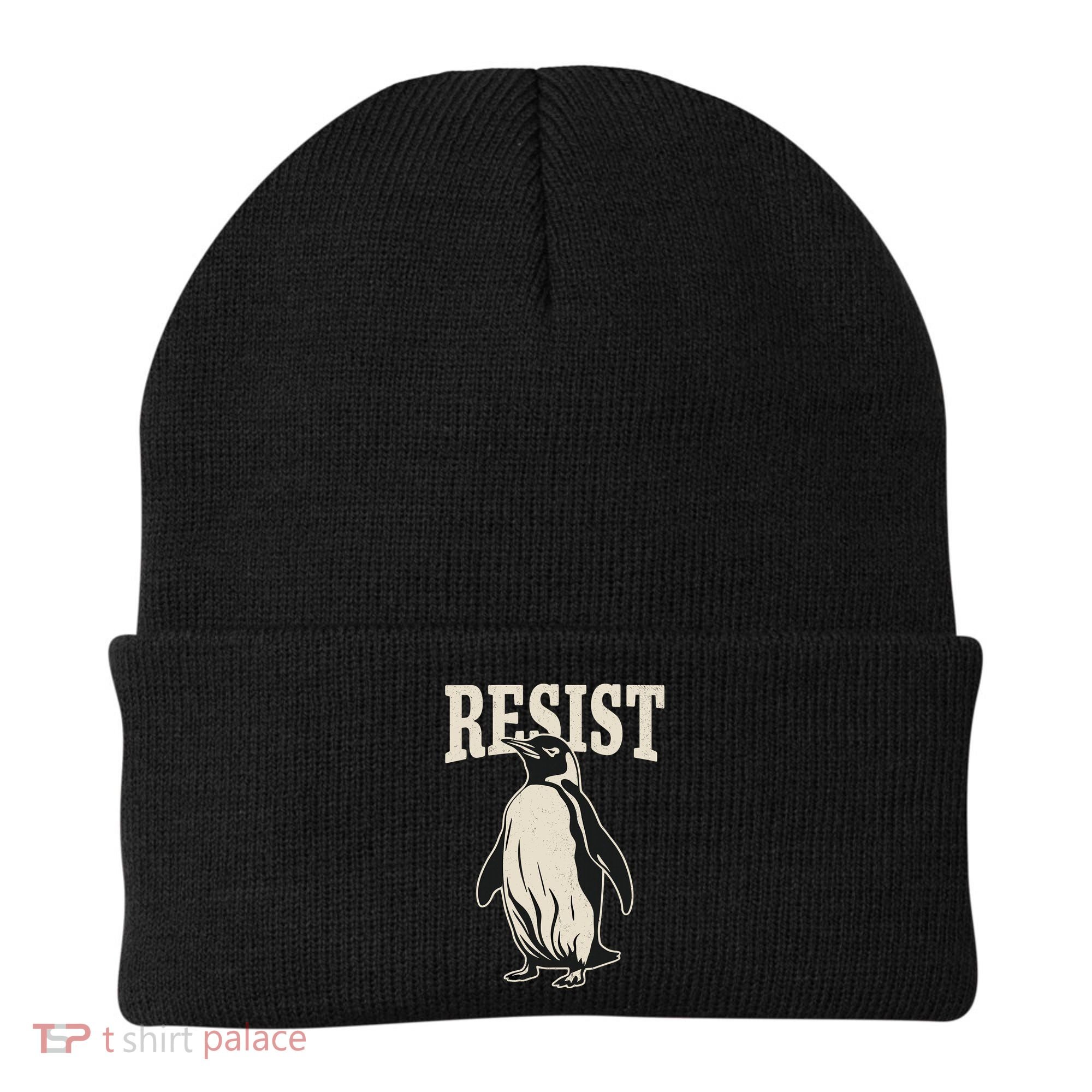 Resist Penguin Beanie