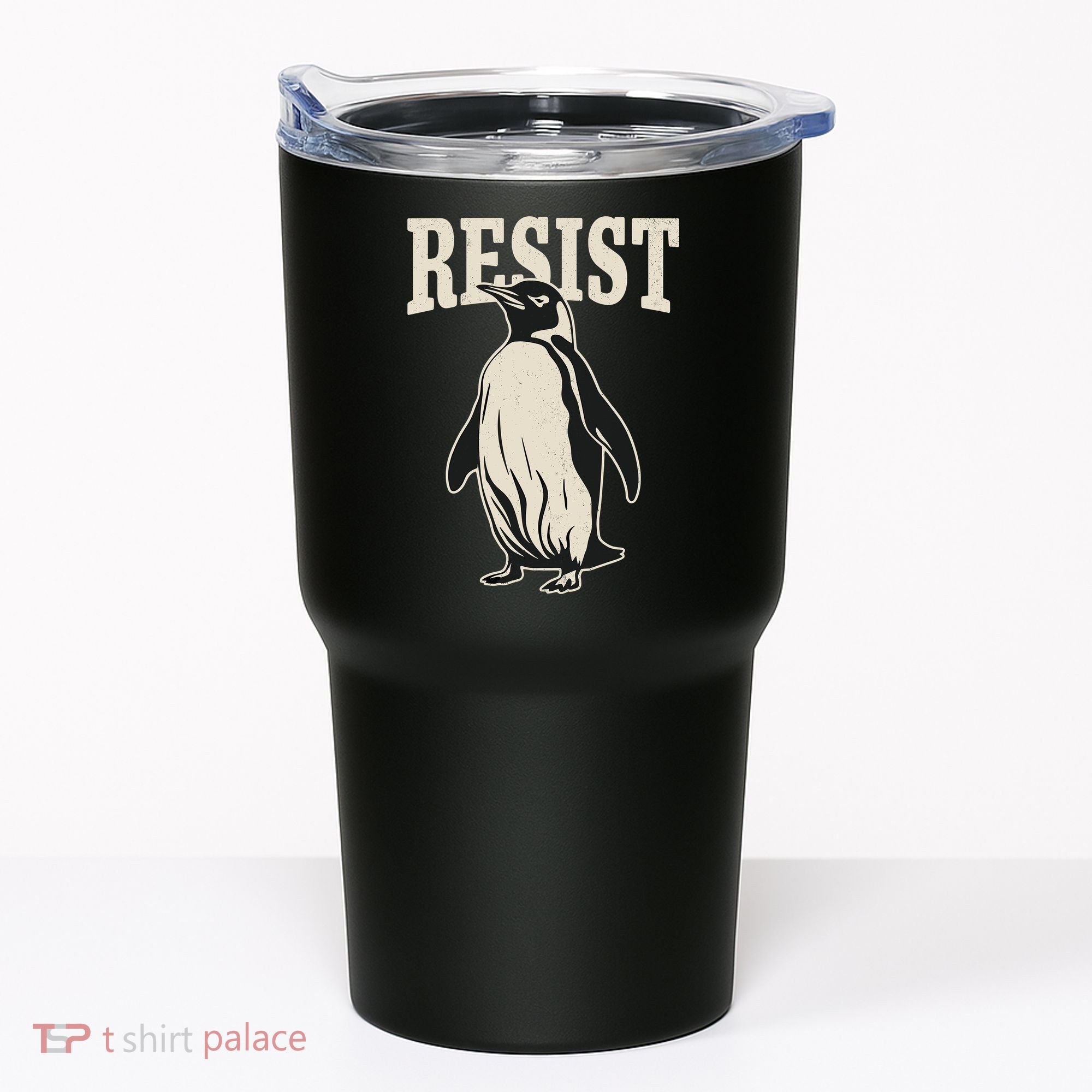Resist Penguin Tumbler