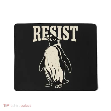 Resist Penguin Mousepad