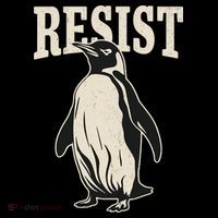 Resist Penguin Ornament thumb 1