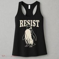 Resist Penguin Women's Tank Top thumb 3