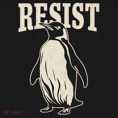Resist Penguin Toddler Hoodie