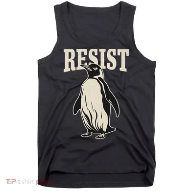 Resist Penguin Tank Top