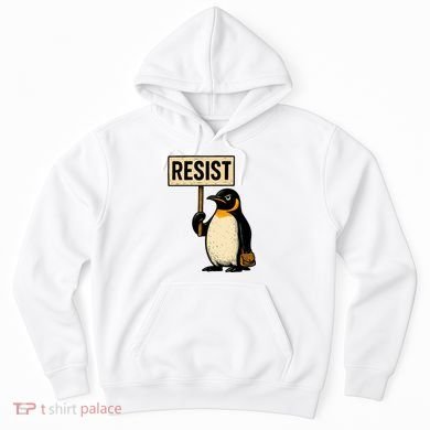 Resist Penguin Hoodie