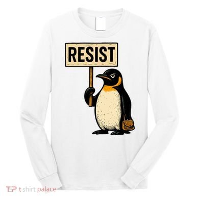 Resist Penguin Long Sleeve Shirt