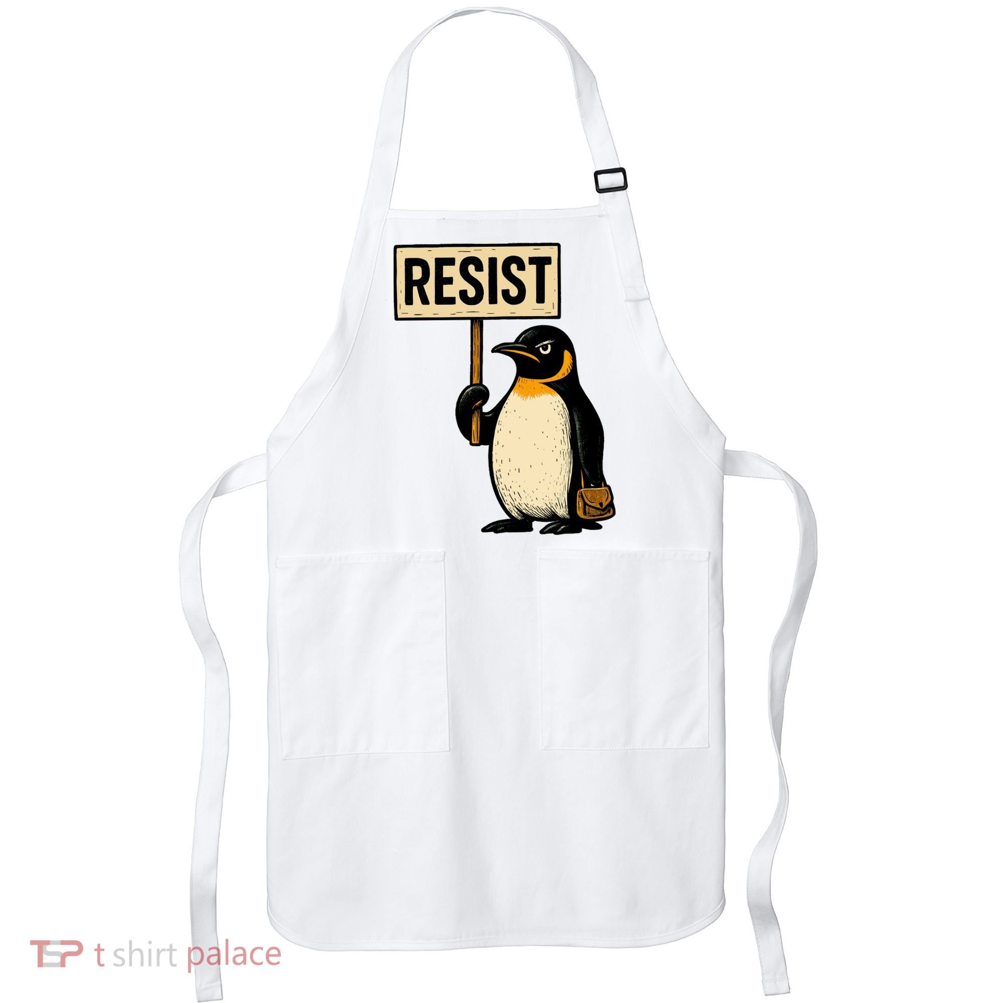 Resist Penguin Apron