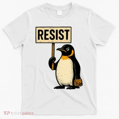 Resist Penguin T-Shirt