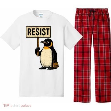 Resist Penguin Pajama Set