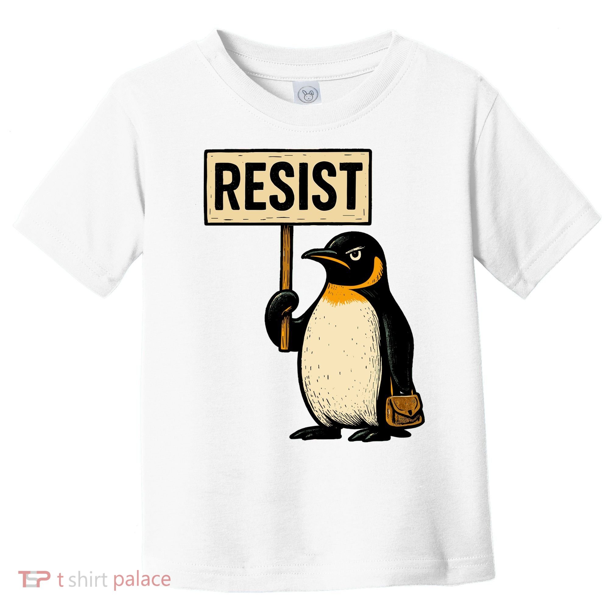 Resist Penguin Toddler T-Shirt