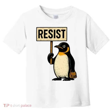 Resist Penguin Toddler T-Shirt