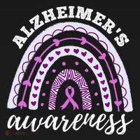 Rainbow Purple Ribbon Alzheimers Awareness Bucket Hat thumb 4