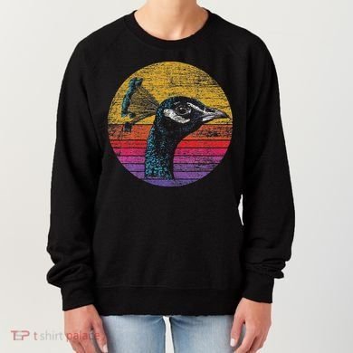 Retro Peacock Women's Sweatshirt