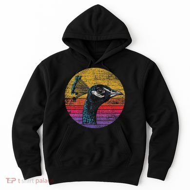 Retro Peacock Hoodie