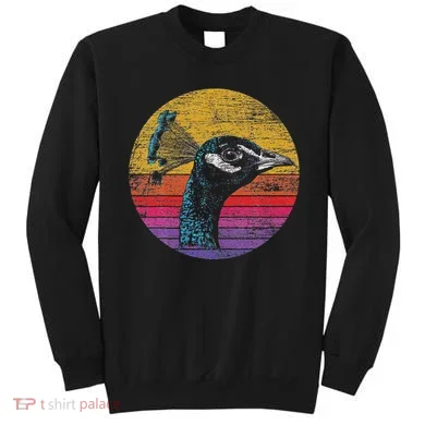 Retro Peacock Sweatshirt
