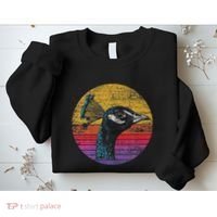 Retro Peacock Sweatshirt thumb 2
