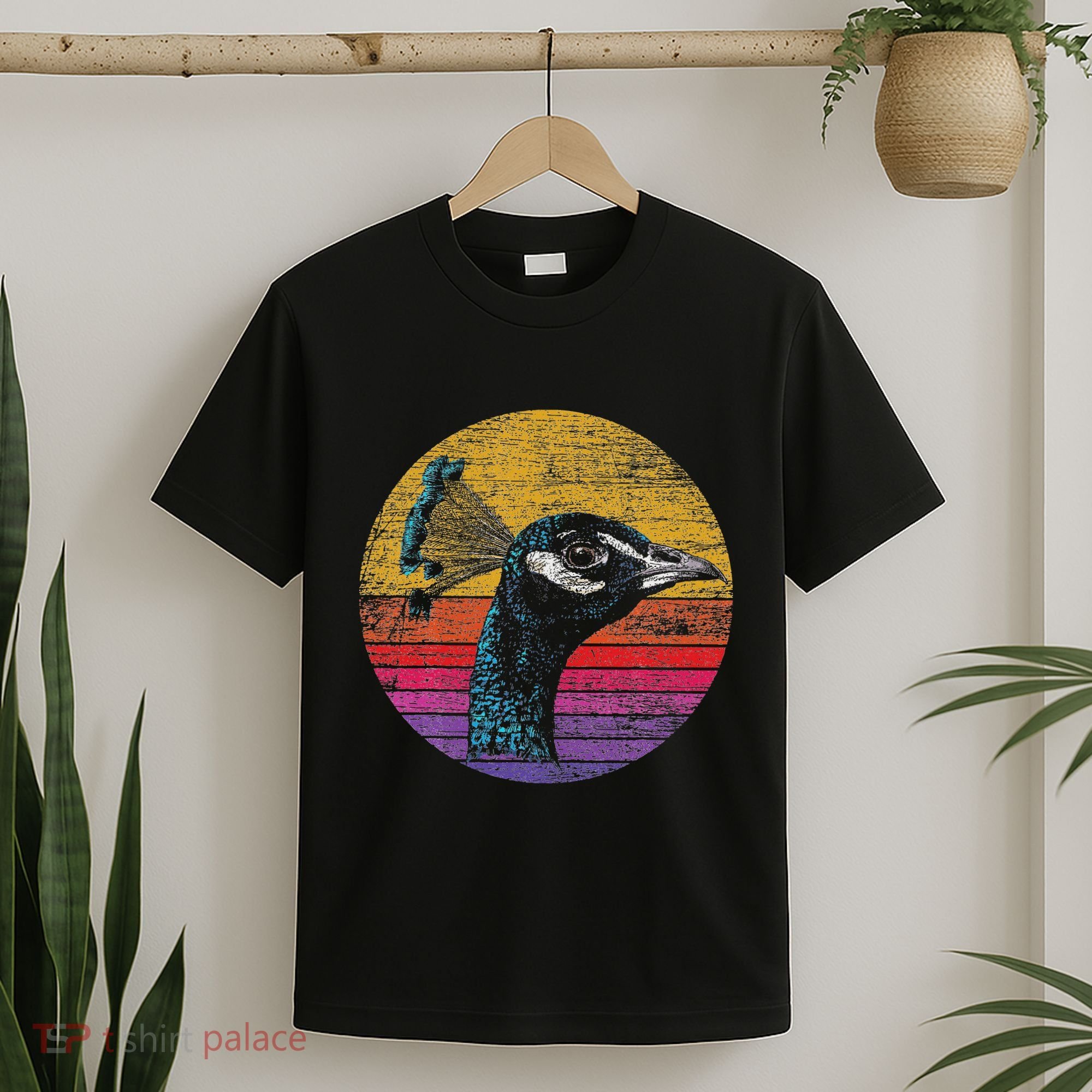 Retro Peacock T-Shirt