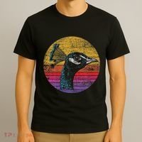 Retro Peacock T-Shirt thumb 3