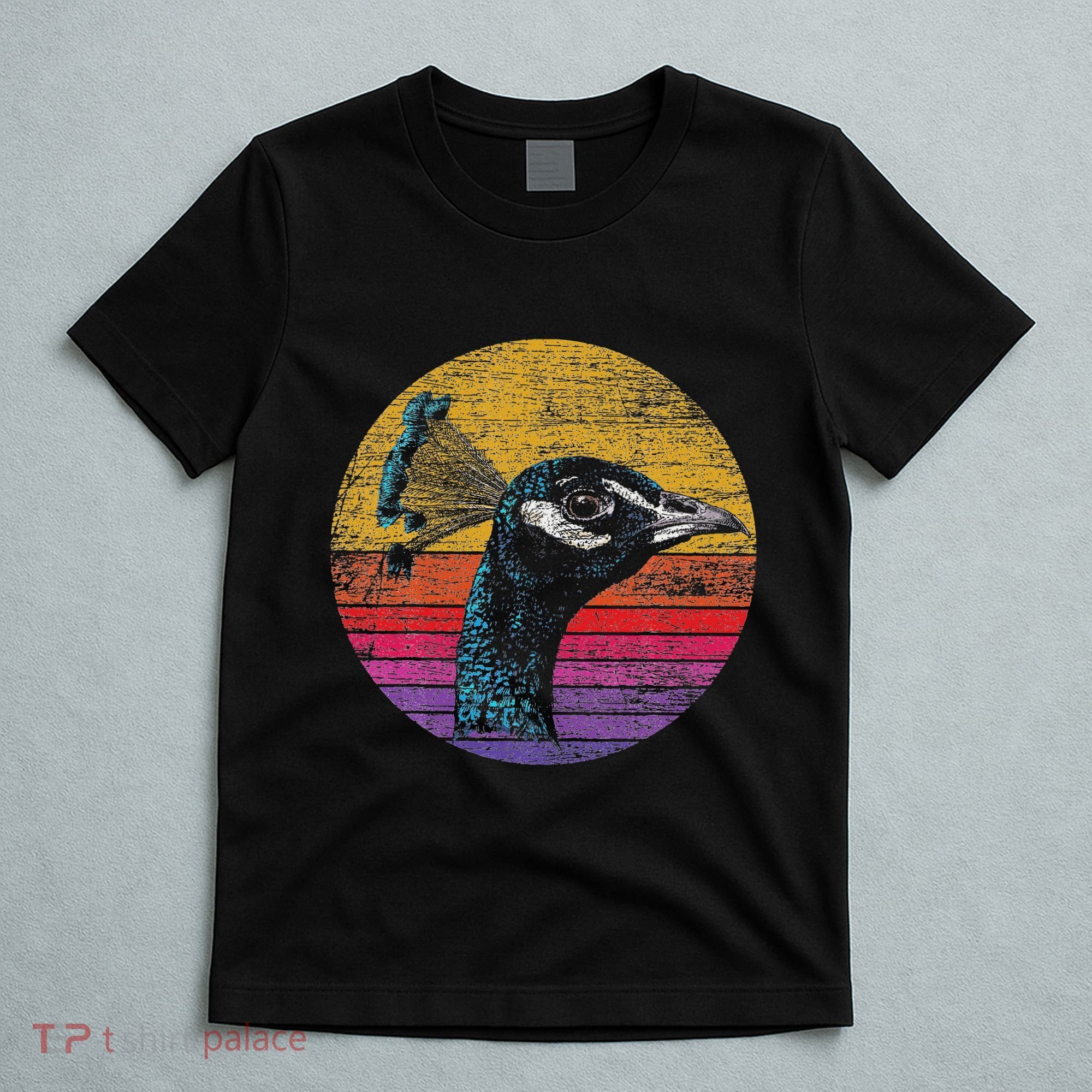 Retro Peacock T-Shirt
