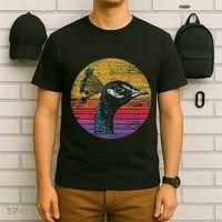 Retro Peacock T-Shirt thumb 6