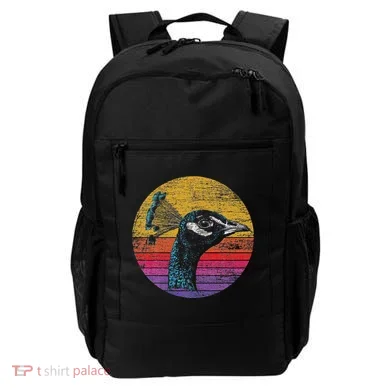 Retro Peacock Backpack