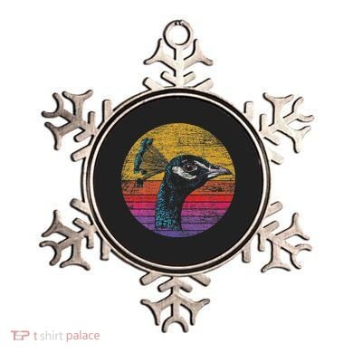 Retro Peacock Ornament