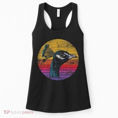 Retro Peacock Women's Tank Top