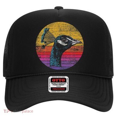 Retro Peacock Hat