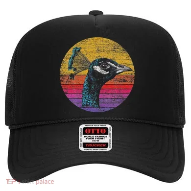Retro Peacock Hat