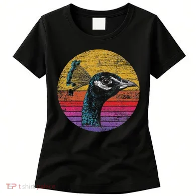 Retro Peacock Women's T-Shirt