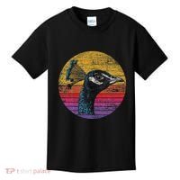Retro Peacock Kids T-Shirt thumb 0