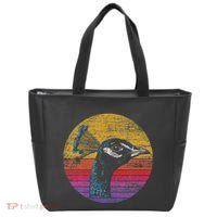 Retro Peacock Tote Bag thumb 0