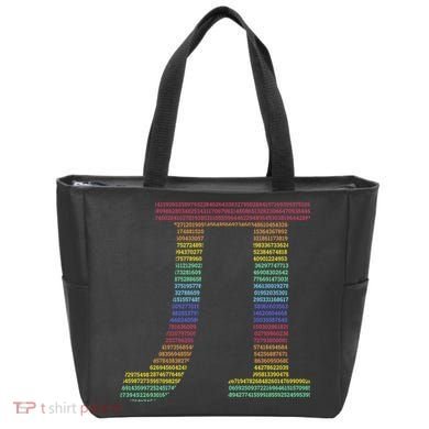 Rainbow Pie Tote Bag