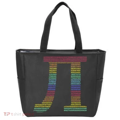 Rainbow Pie Tote Bag