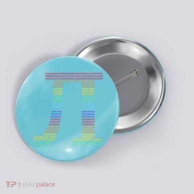Rainbow Pie Button