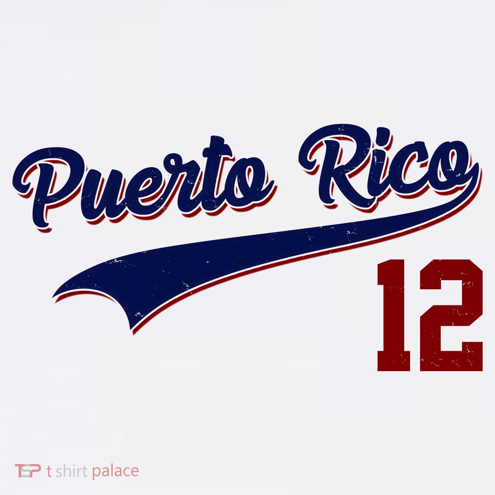 Retro Puerto Rico 12 Beisbol Jersey Boricua Baseball Polo