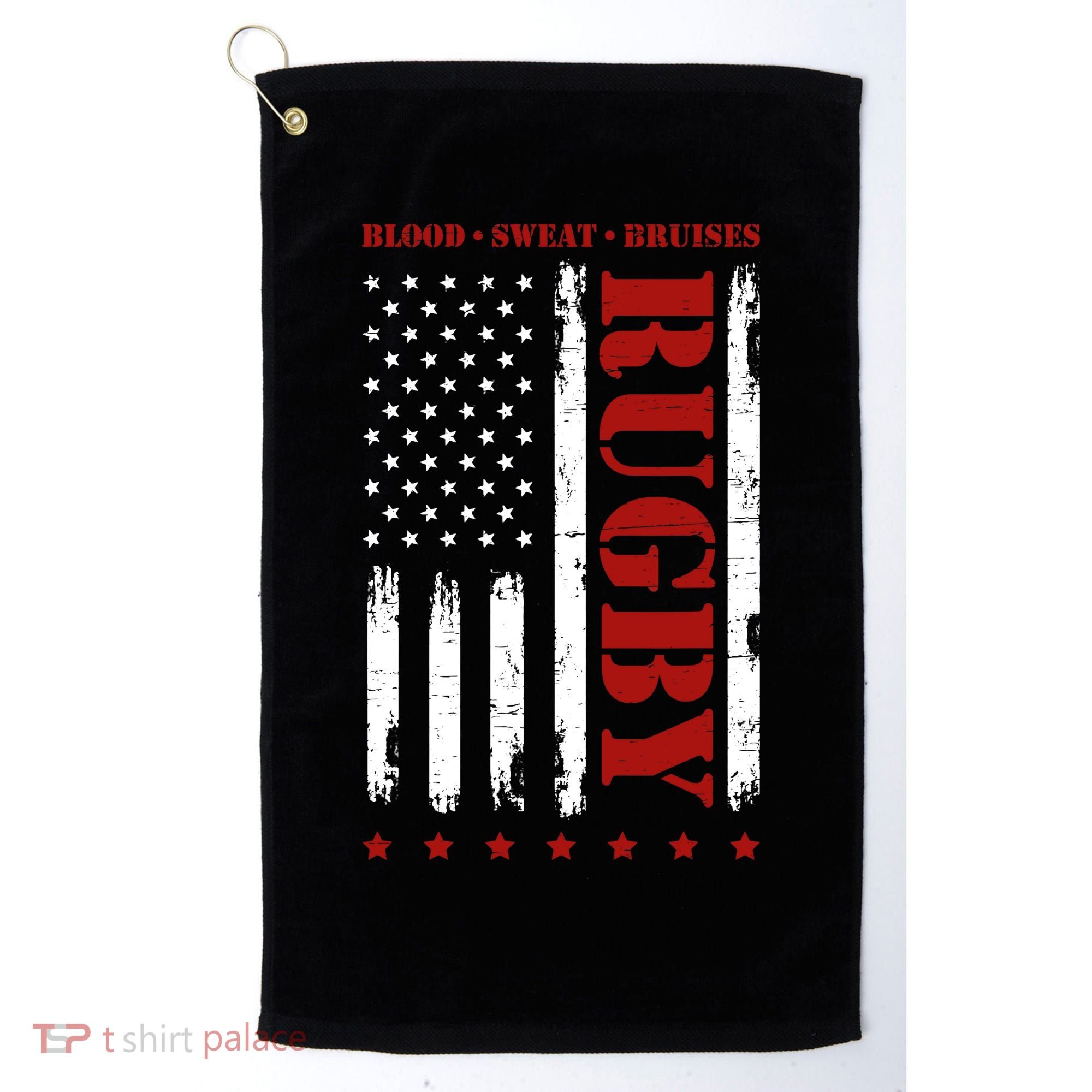 Rugby Player Rugby Golf Towel