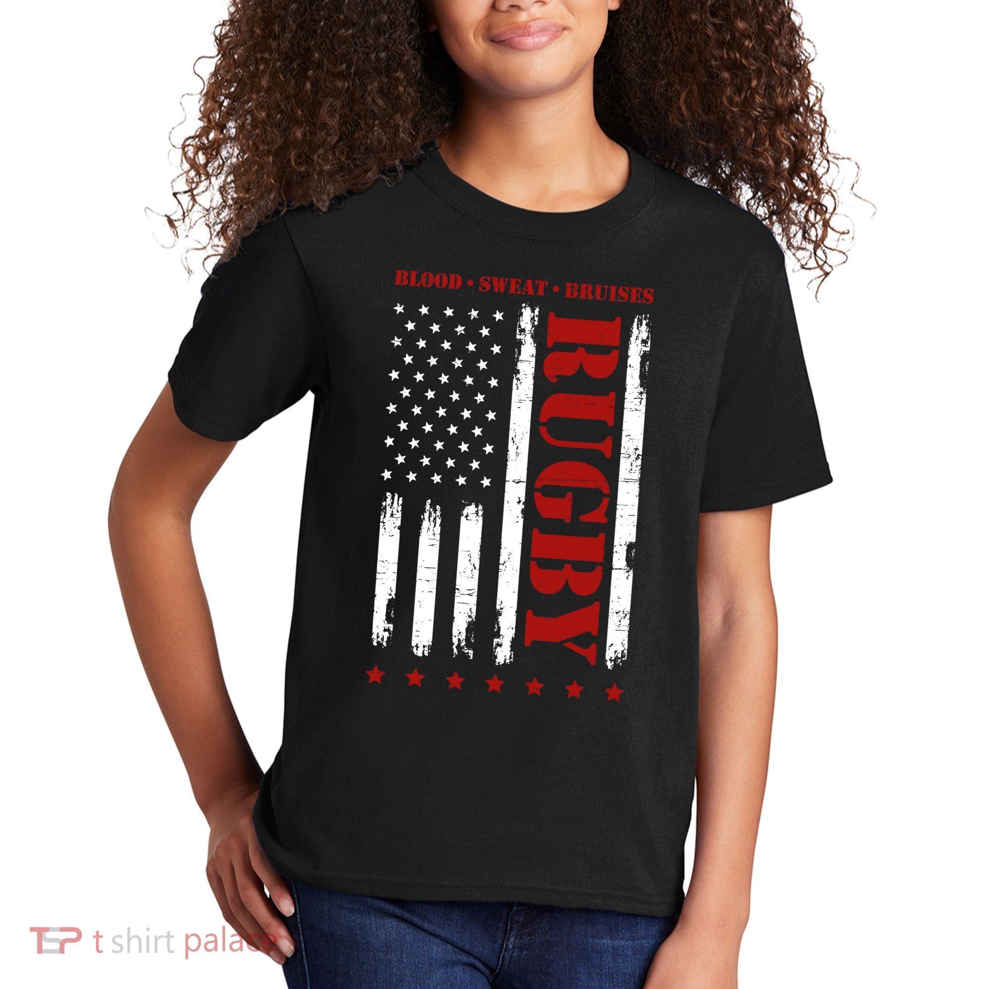 Rugby Player Rugby Kids T-Shirt