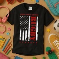 Rugby Player Rugby Kids T-Shirt thumb 3